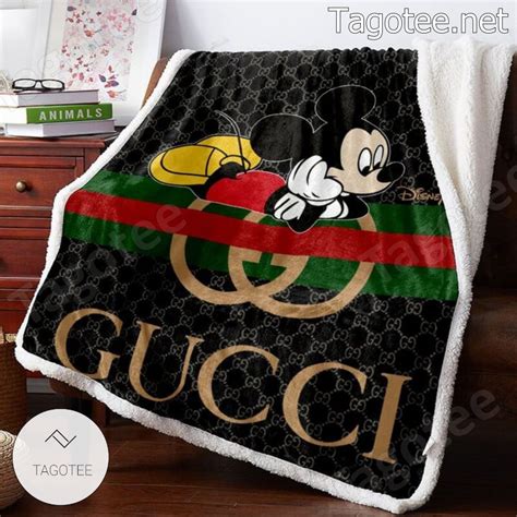 gucci mickey blanket|gucci blanket dupe.